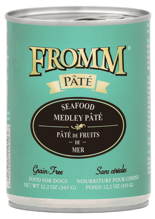 Pâté mélange de fruits de mer - nourriture humide pour chien 346 g
