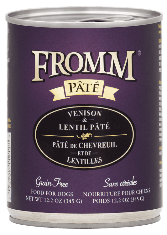 Pâté chevreuil et lentilles - nourriture humide pour chien 346 g