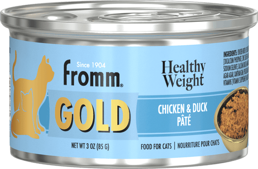 Gold pâté poids santé poulet et canard - nourriture humide pour chat