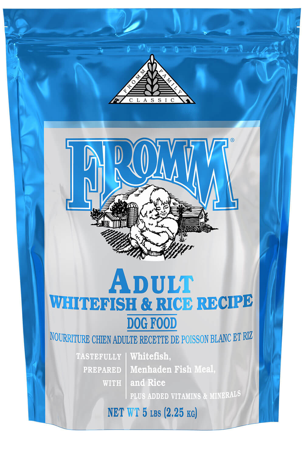 Classic adulte poisson blanc et riz - nourriture sèche pour chien