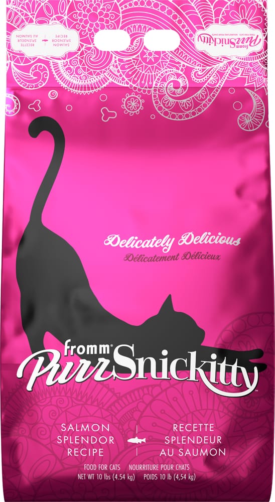 PurrSnickitty splendeur au saumon - nourriture sèche pour chat