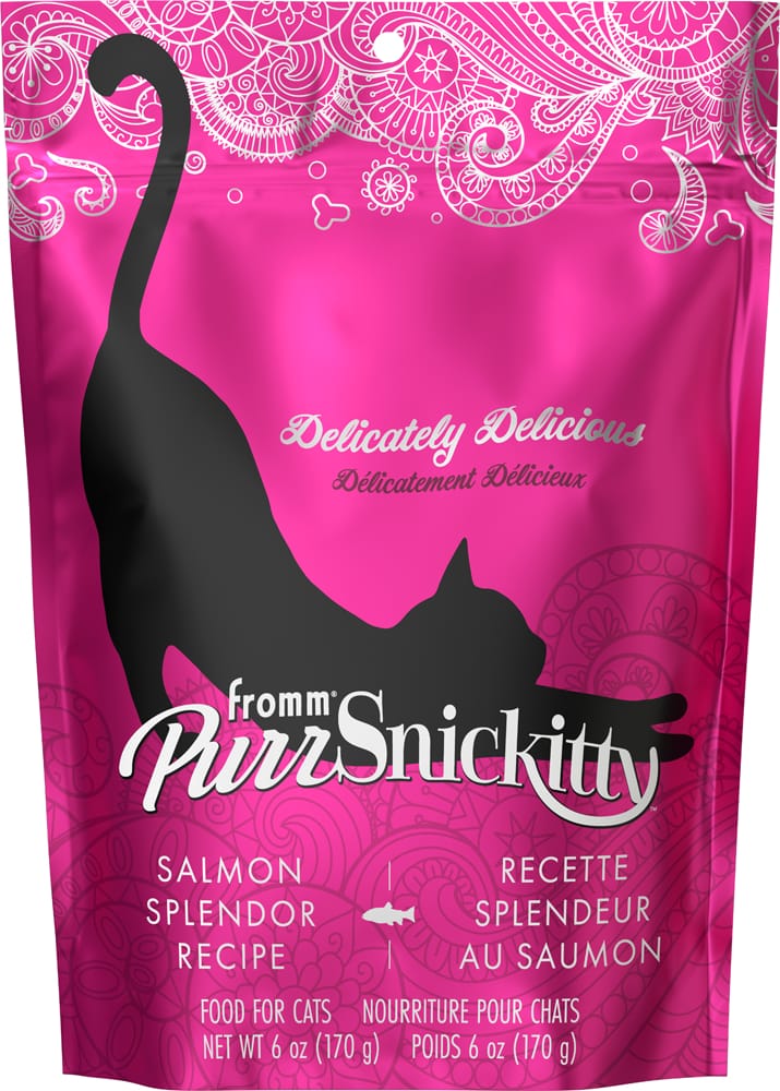 PurrSnickitty splendeur au saumon - nourriture sèche pour chat