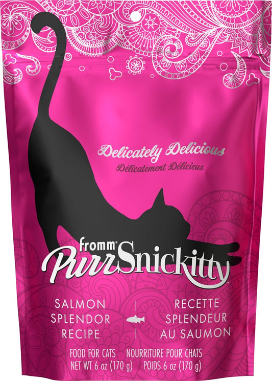 PurrSnickitty splendeur au saumon - nourriture sèche pour chat
