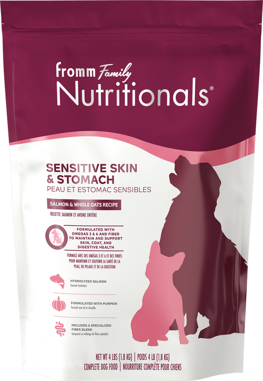 Nutritionals peau et estomac sensibles saumon et avoine entière - nourriture sèche pour chien