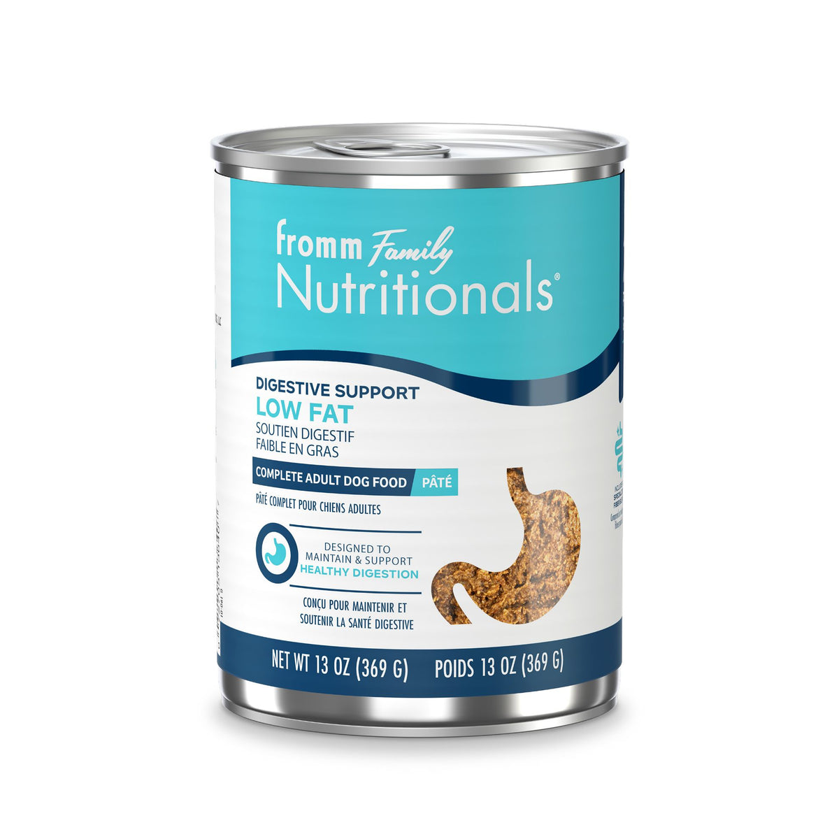 Nutritionals pâté soutien digestif faible en gras - nourriture humide pour chien 369 g