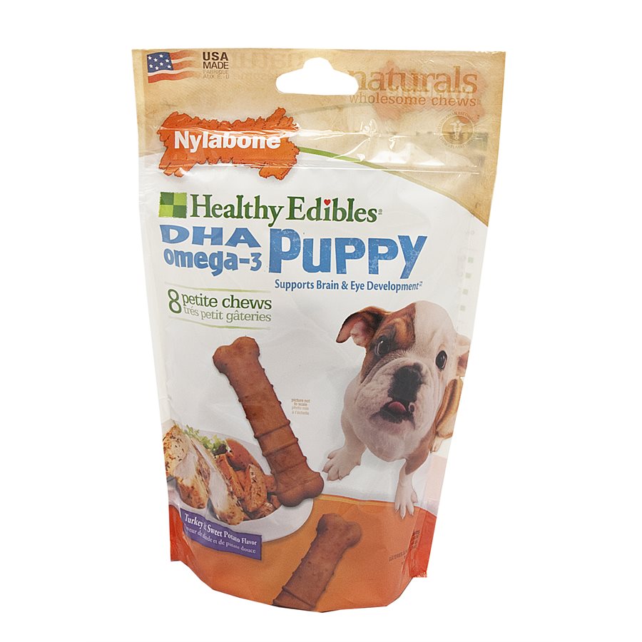 Healthy Edibles pour chiot dinde et patates douces - gâterie pour chien