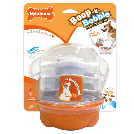 Jouet casse-tête distributeur de gâteries Boop N Bobble - jouet pour chien