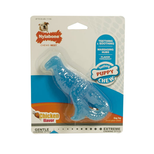 Dinosaure pour chiot saveur de poulet régulier - jouet pour chiot