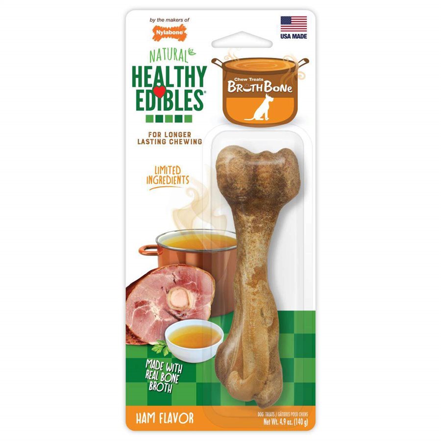 Healthy Edibles bouillon d'os jambon - gâterie pour chien