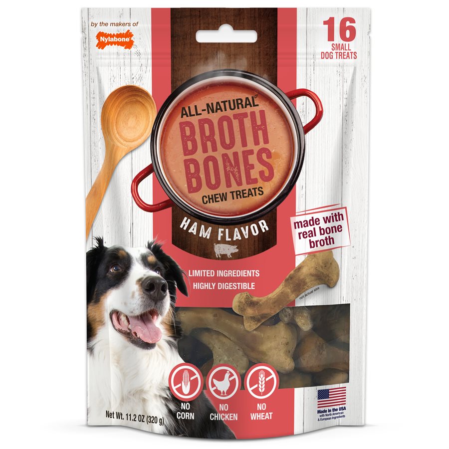 Healthy Edibles bouillon d'os jambon - gâterie pour chien