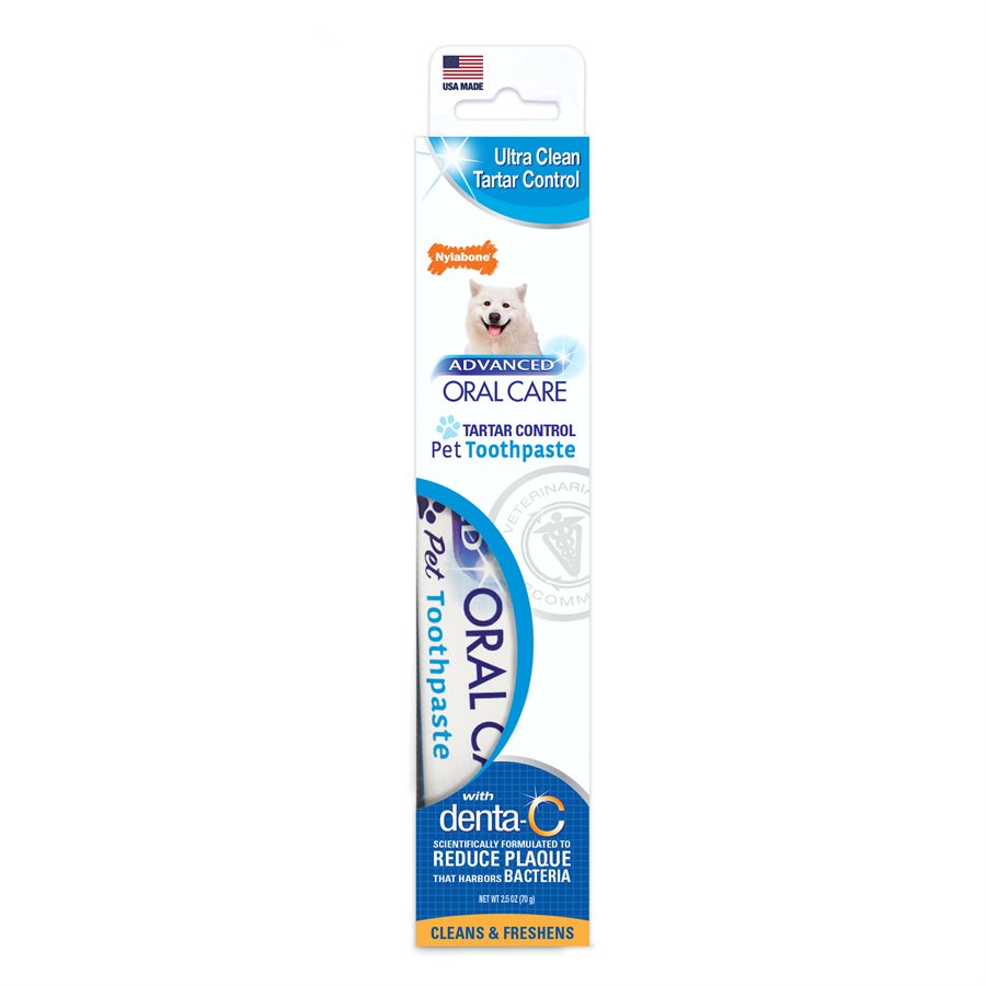 Dentifrice de soins buccodentaires avancés contrôle de la plaque 70 g - soin dentaire pour chien