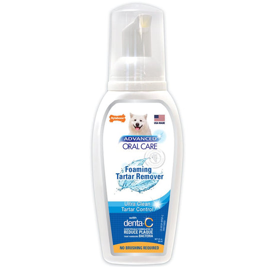 Enlève-plaque moussant de soins buccodentaires avancés 473 ml - soin dentaire pour chien