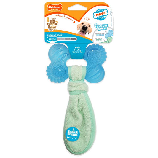 Os à congeler pour chiot beurre d'arachide petit - jouet pour chiot
