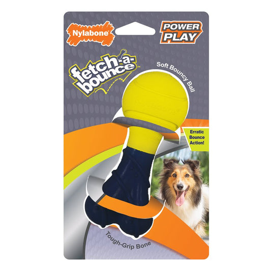 Balle Fetch-A-Bounce Power Play 13 cm - jouet pour chien