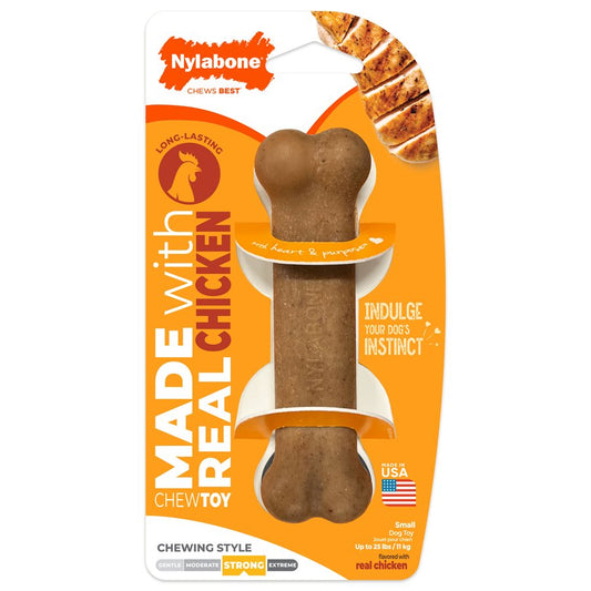 Os Power Chew fait avec du vrai poulet - os à mâcher pour chien