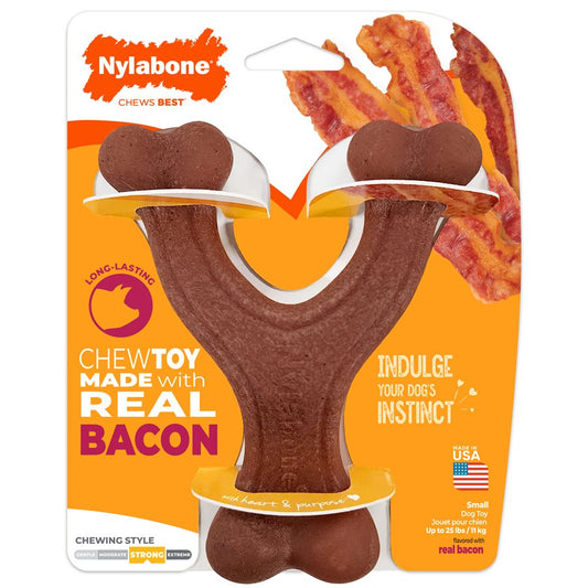 Bréchet Power Chew fait avec du vrai bacon - os à mâcher pour chien