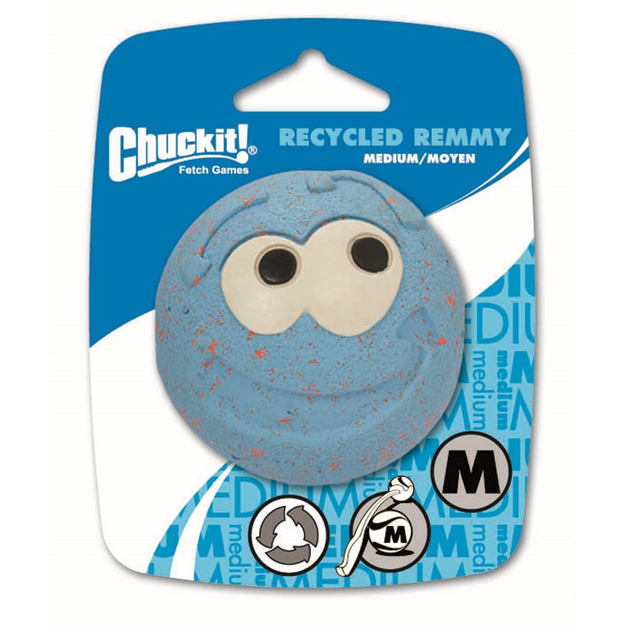 Balle recyclée Recycled Remy moyenne - jouet pour chien