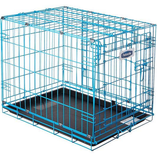 Cage métallique pour chiot 2 portes - cage pour chien