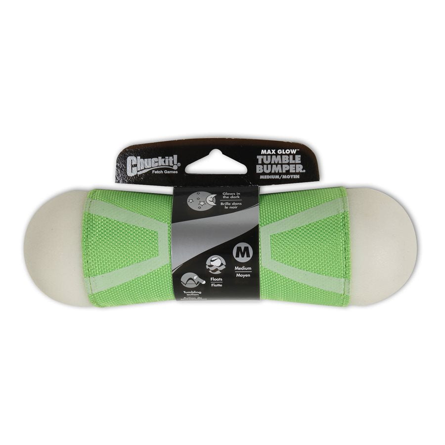Tumble Bumper Max Glow moyen - jouet pour chien
