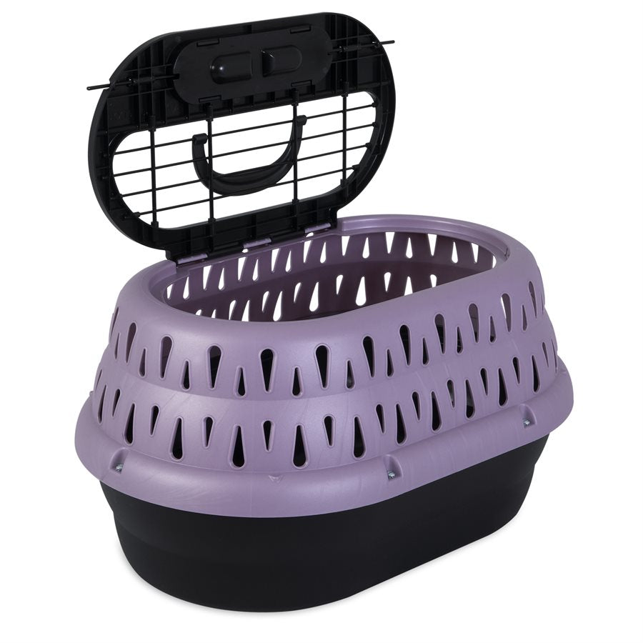 Cage de transport pour chat avec entrée sur le dessus - cage de transport pour chat