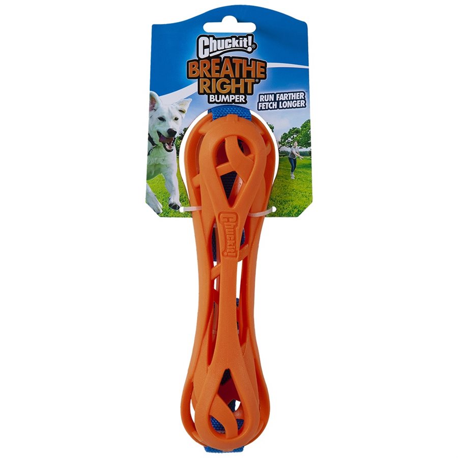 Bumper Breathe Right avec cordes - jouet pour chien