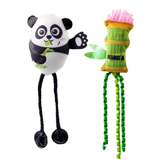 Scrattles panda paquet de 2 - jouet pour chat