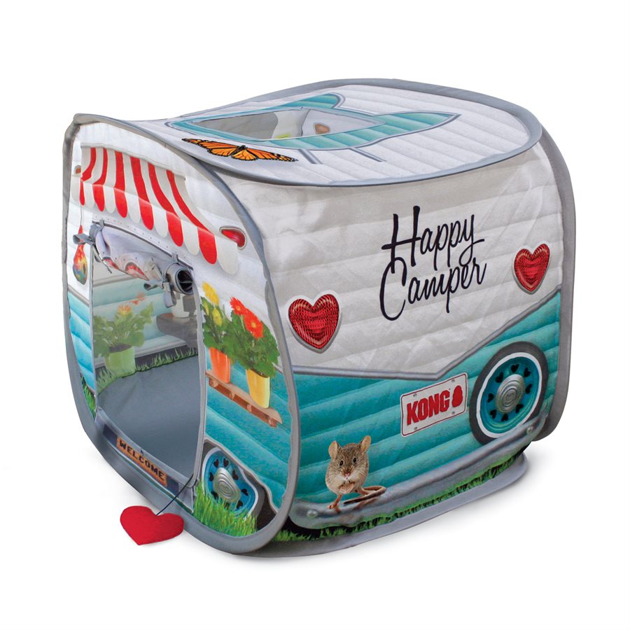 Caravane pliante Play Spaces - jouet pour chat