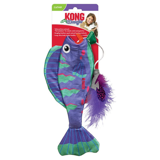 Baudroie Wrangler assortie - jouet pour chat