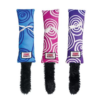Kickeroo motif tourbillons - jouet pour chat