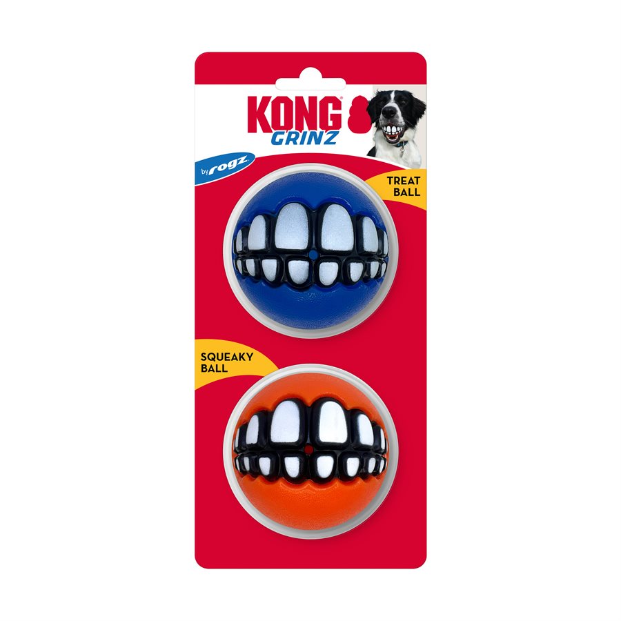 Balles Grinz assorties - jouet pour chien