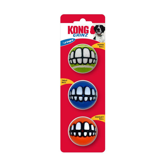Balles Grinz assorties - jouet pour chien
