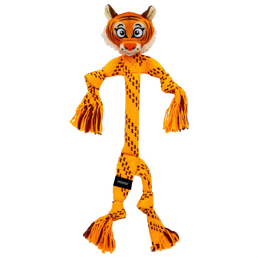 Scrubz Safari tigre moyen - jouet pour chien