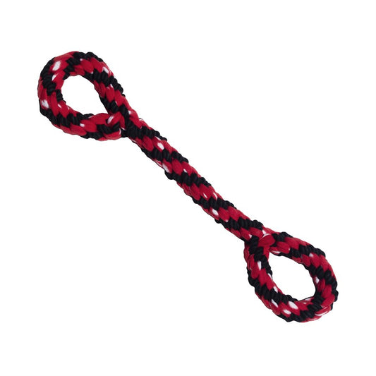 Corde Signature 56 cm avec deux poignées - jouet pour chien
