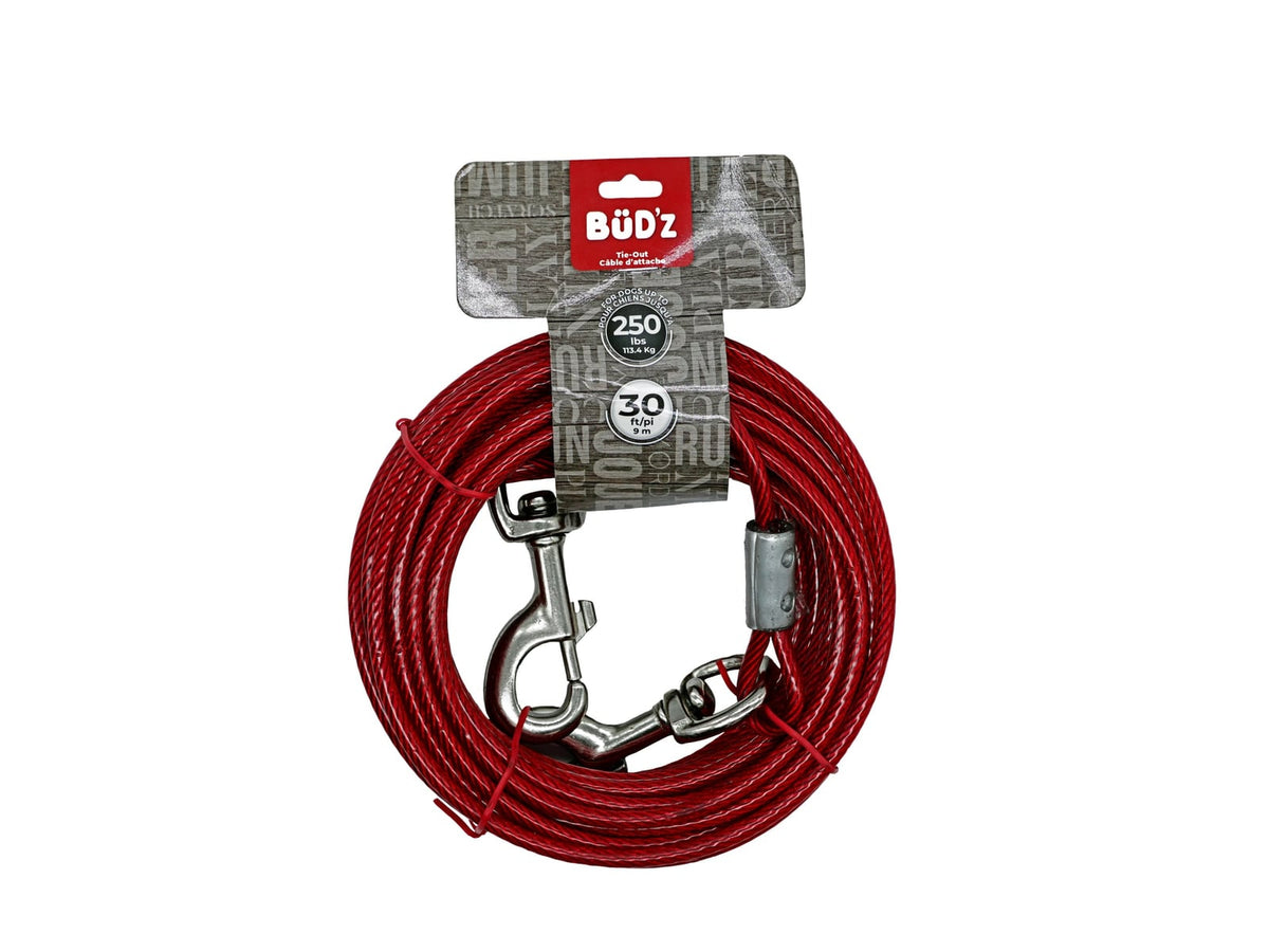 Câble d'attache pour chien - Bud'z
