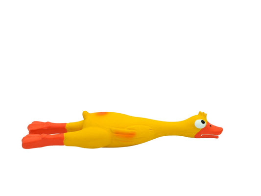 Jouet en latex pour chien canard hystérique