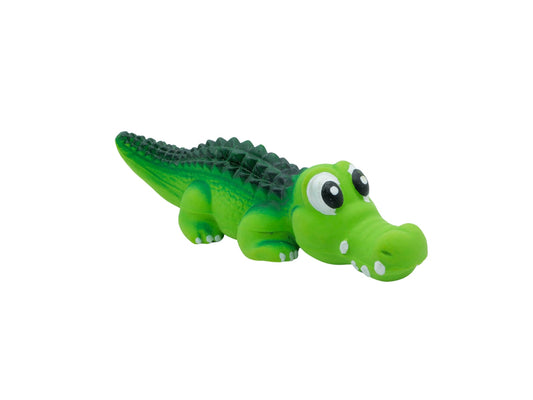 Jouet en latex pour chien alligator
