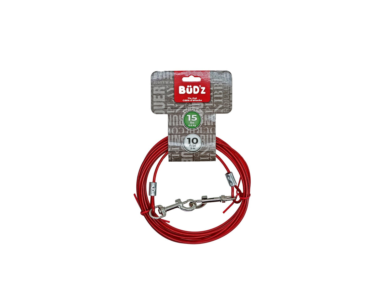 Câble d'attache pour chien - Bud'z