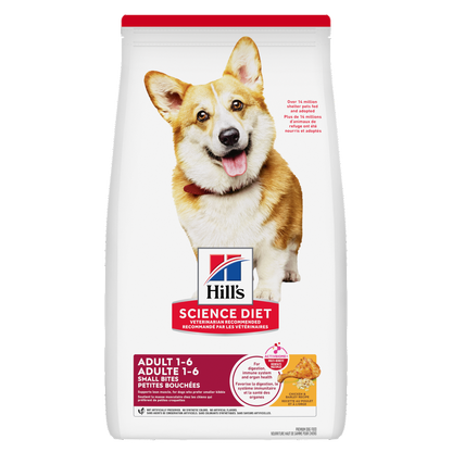 Adulte petites bouchées poulet et orge - nourriture sèche pour chien