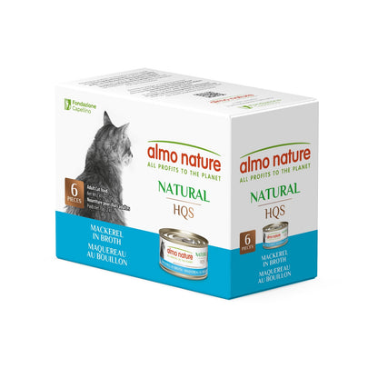 Nourriture humide HQS Natural au bouillon pour chat