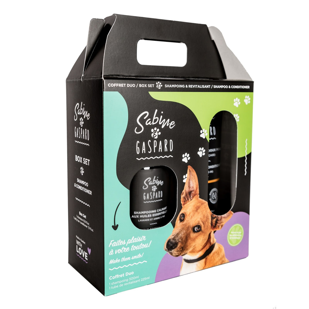 Coffret duo shampoing et revitalisant