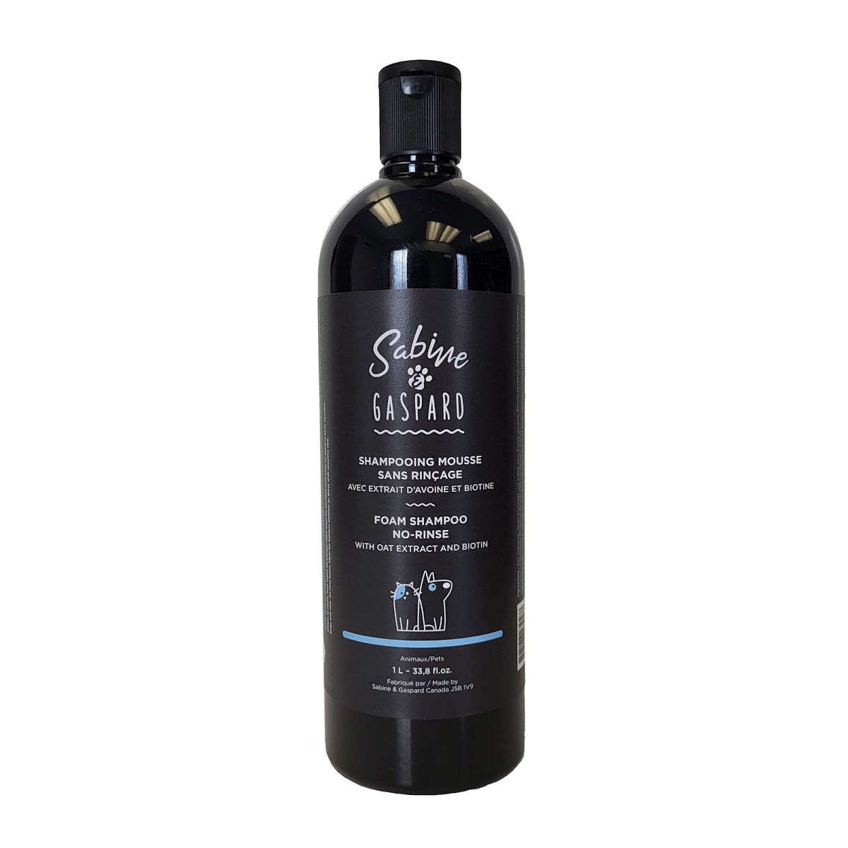Shampoing mousse sans rinçage