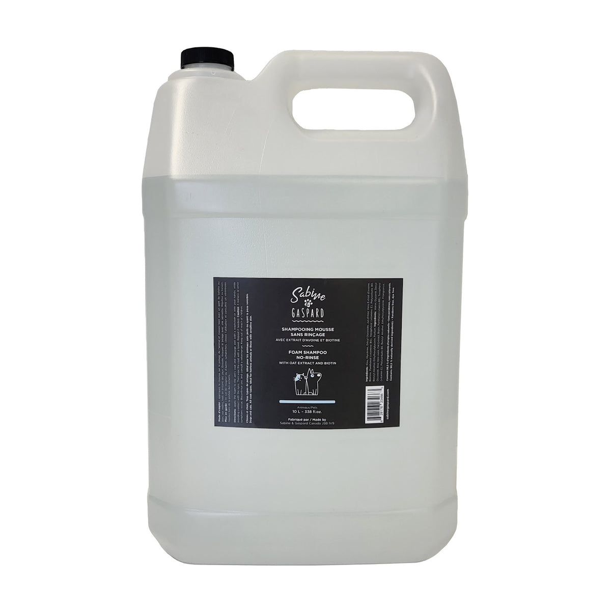 Shampoing mousse sans rinçage