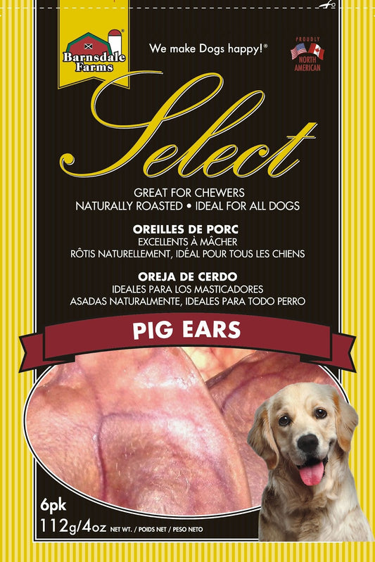 Oreilles de cochon 4 oz (paquet de 6)