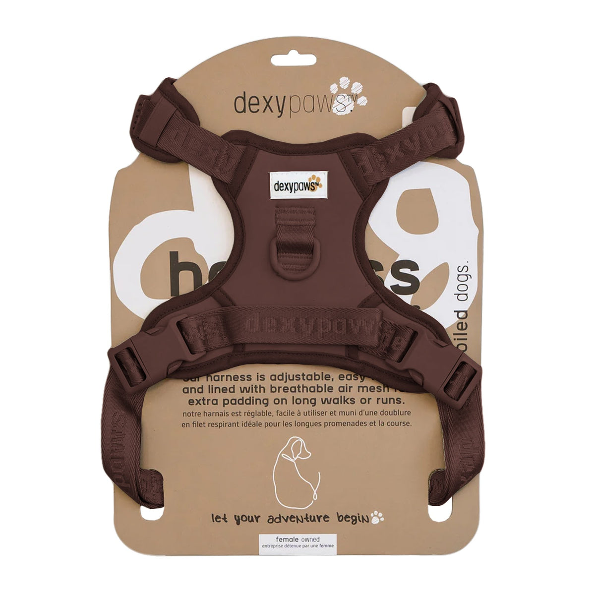 Harnais sans traction pour chien