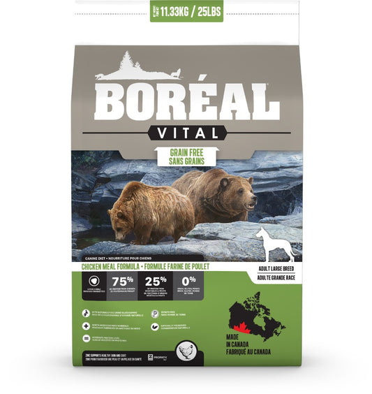 Vital grande race poulet sans grains - nourriture sèche pour chien 11,33 kg