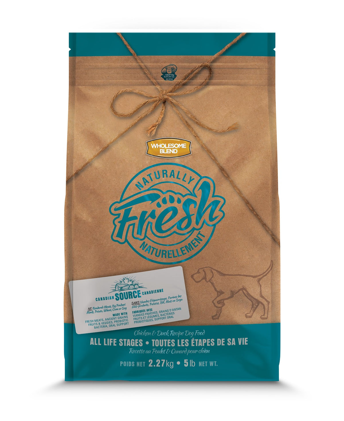 Nourriture sèche pour chien Naturellement Fresh