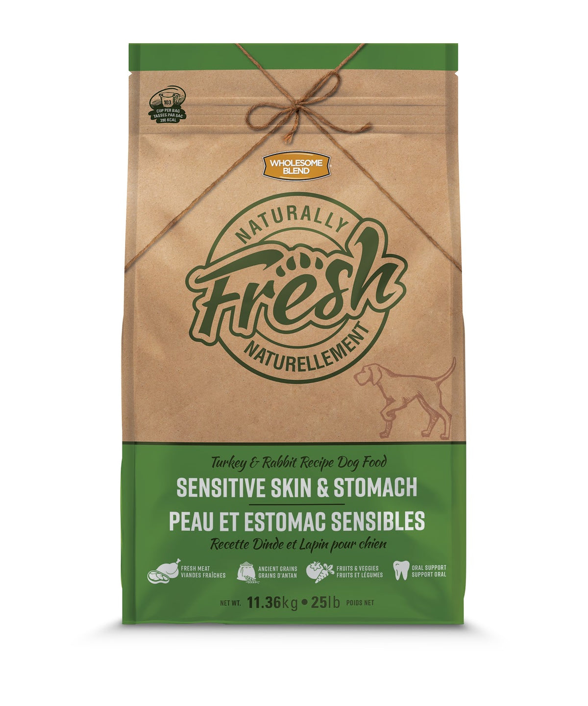 Nourriture sèche pour chien Naturellement Fresh