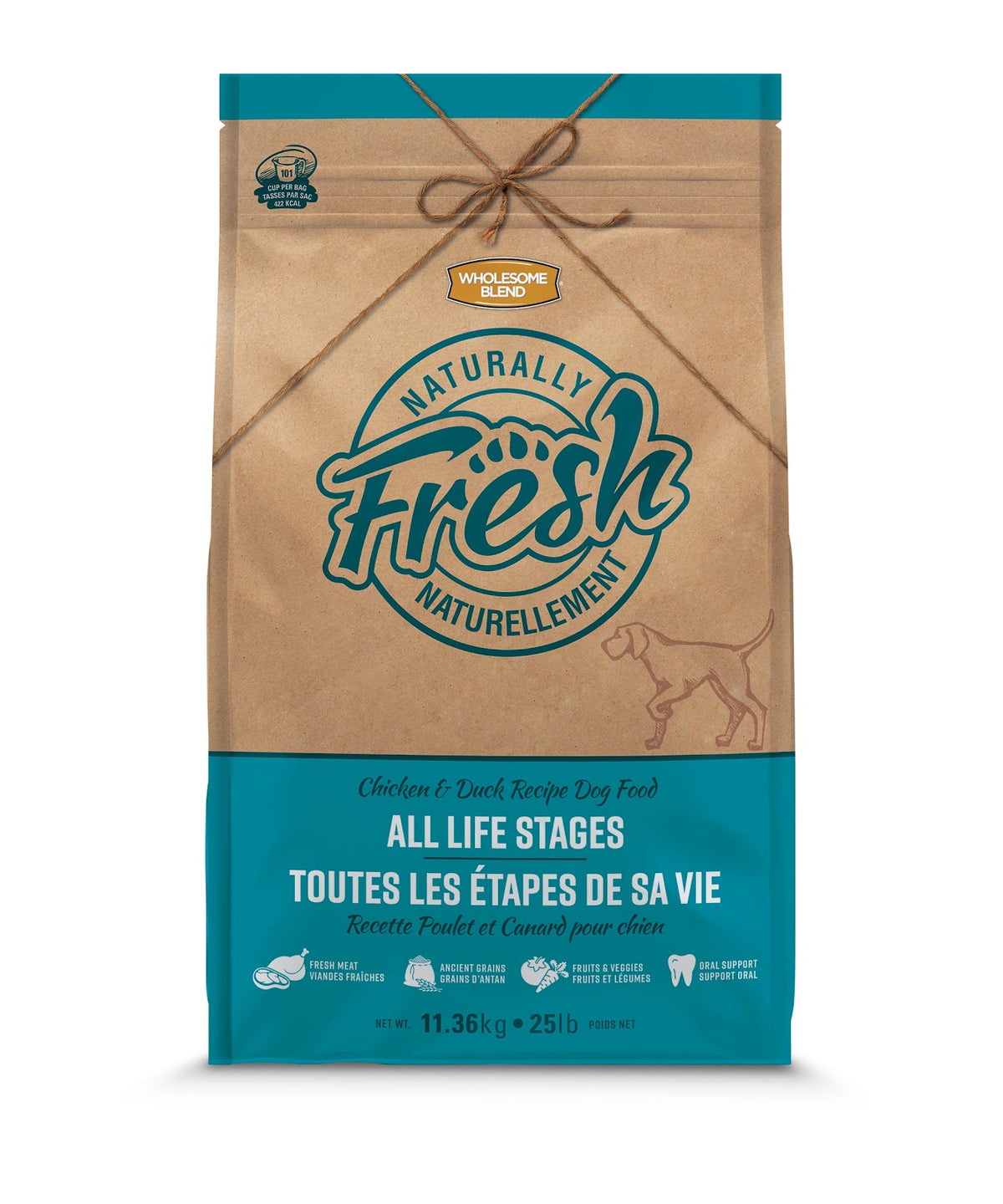 Nourriture sèche pour chien Naturellement Fresh