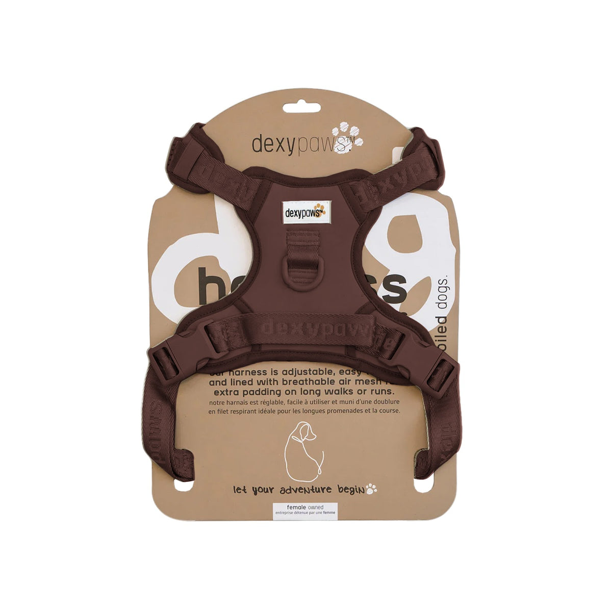 Harnais sans traction pour chien