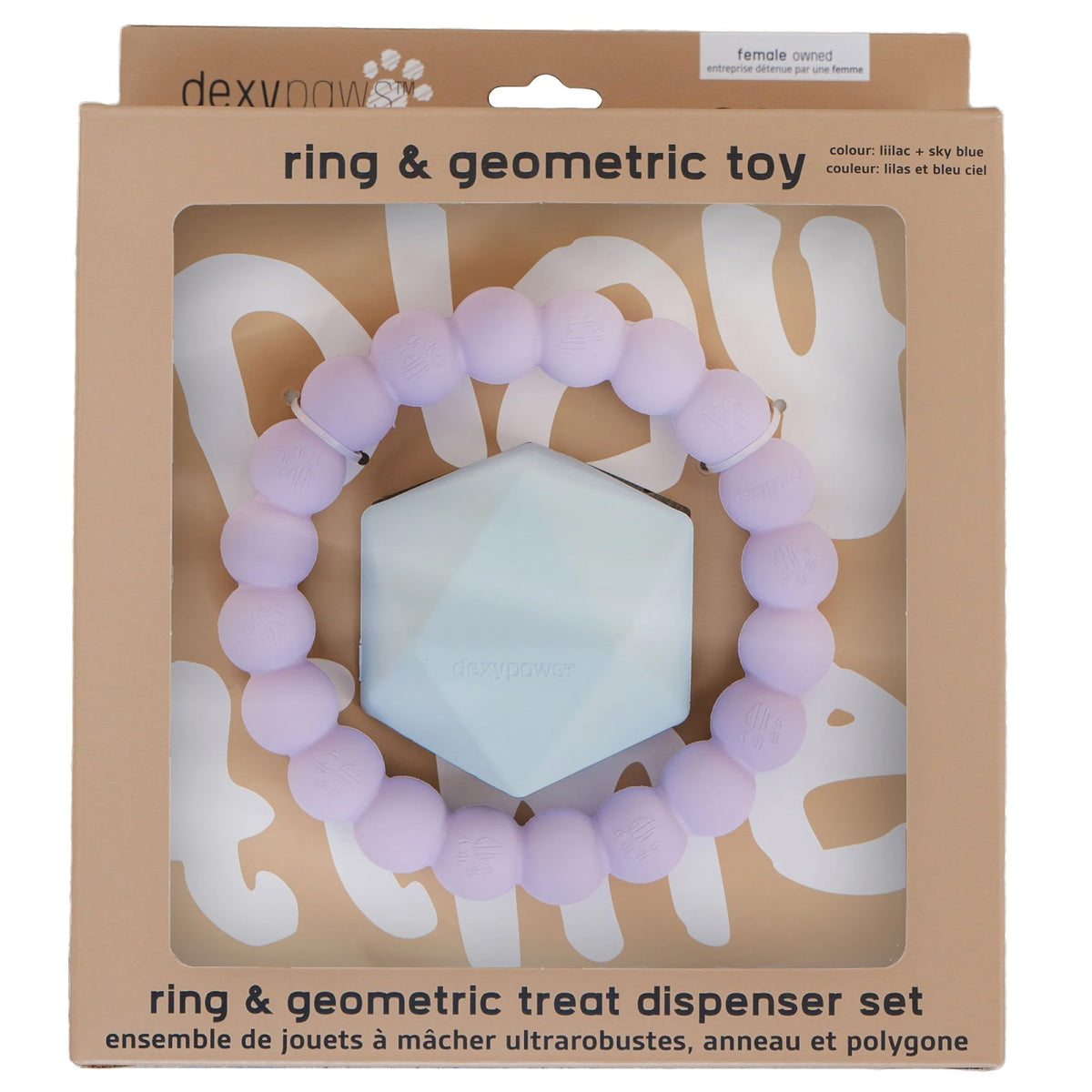 Duo de jouets à mâcher ultra robustes pour chien